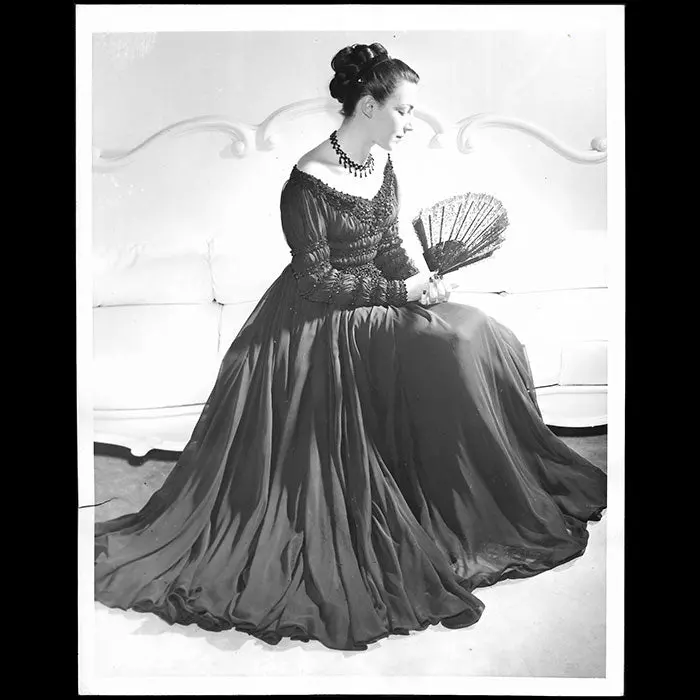 Cristobal Balenciaga - Robe De Diner Pour 1949 1