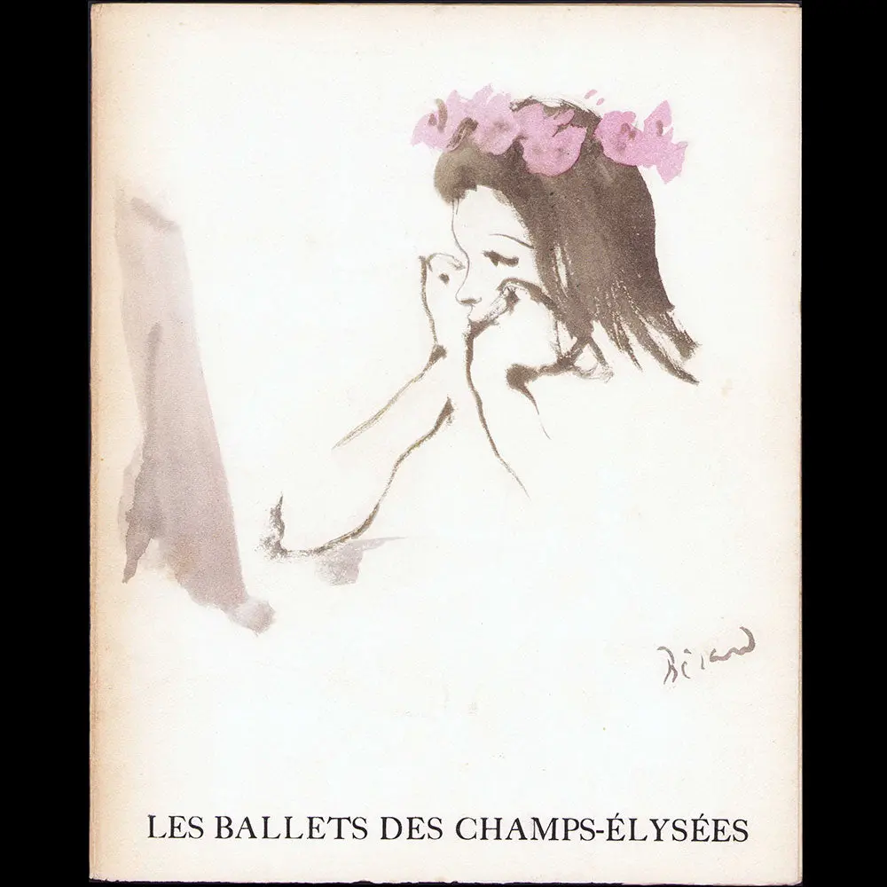 Ballets Des Champs-Elysées - Programme N°2 De Mars 1946, Couverture De Bérard 1