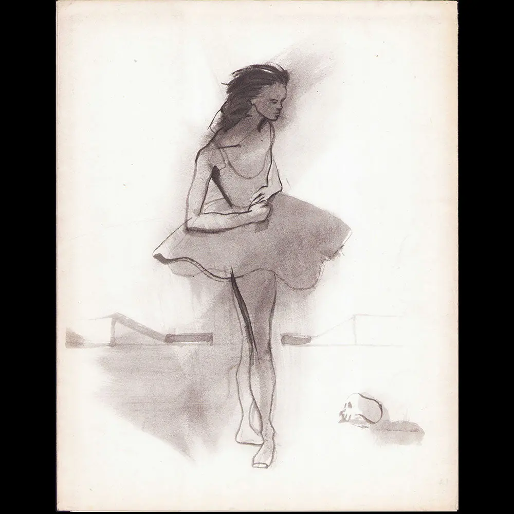 Ballets Des Champs-Elysées - Programme Du Printemps 1949, Couverture De Christian Bérard 1