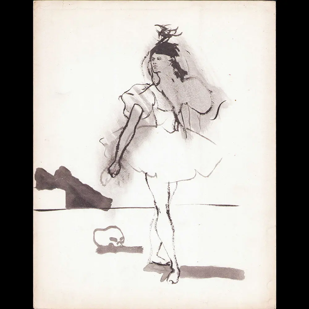 Ballets Des Champs-Elysées - Programme Du Printemps 1949, Couverture De Christian Bérard 2