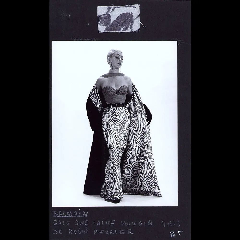Pierre Balmain - Ensemble En Gaze De Robert Perrier (1953) 1