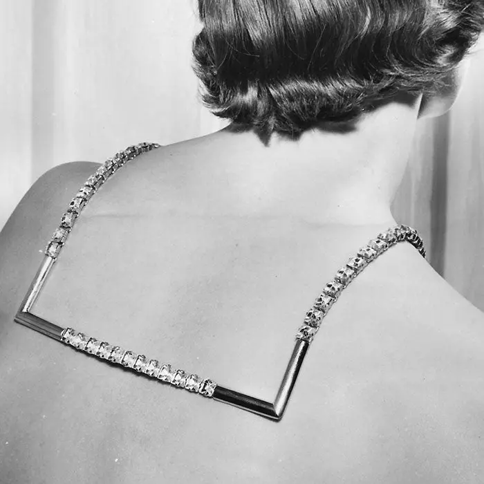 Pierre Balmain - Robe Au Collier Carré (1950) 2