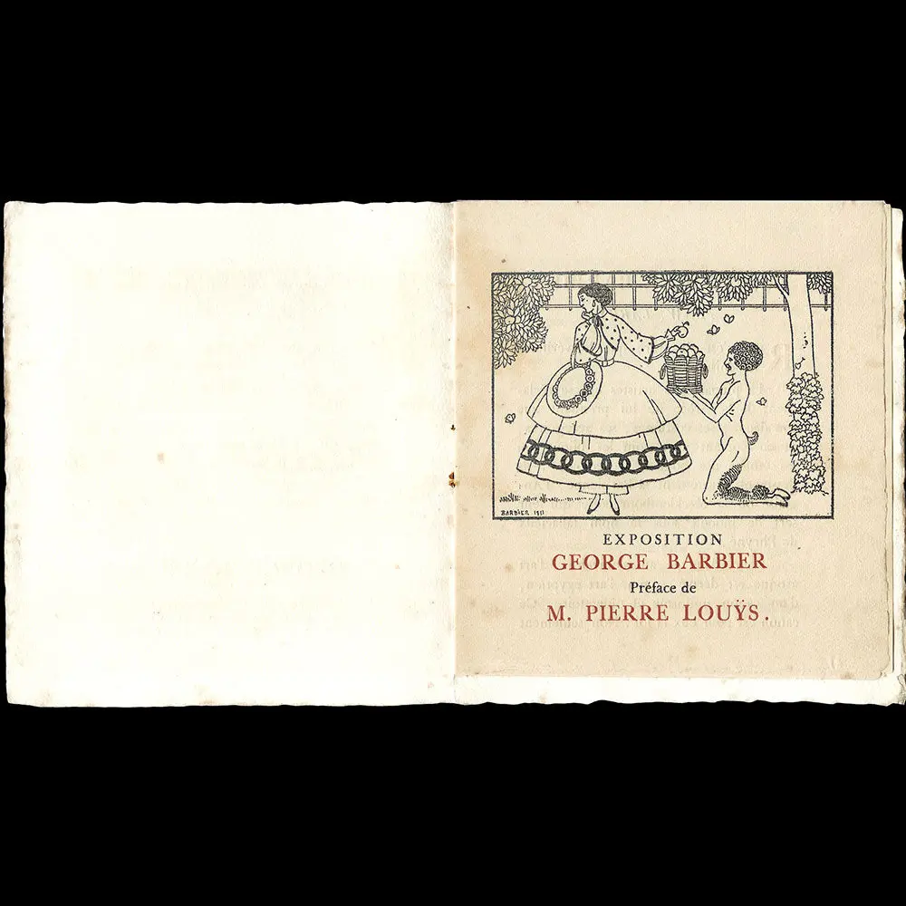 Barbier - Exposition George Barbier, Catalogue De L'exposition À L'art Moderne (1911) 2