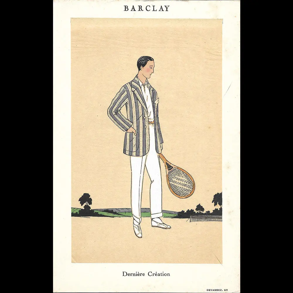 Barclay - Catalogue Du Tailleur, 18-20 Avenue De L'opéra À Paris (Circa 1910-1920S) 2