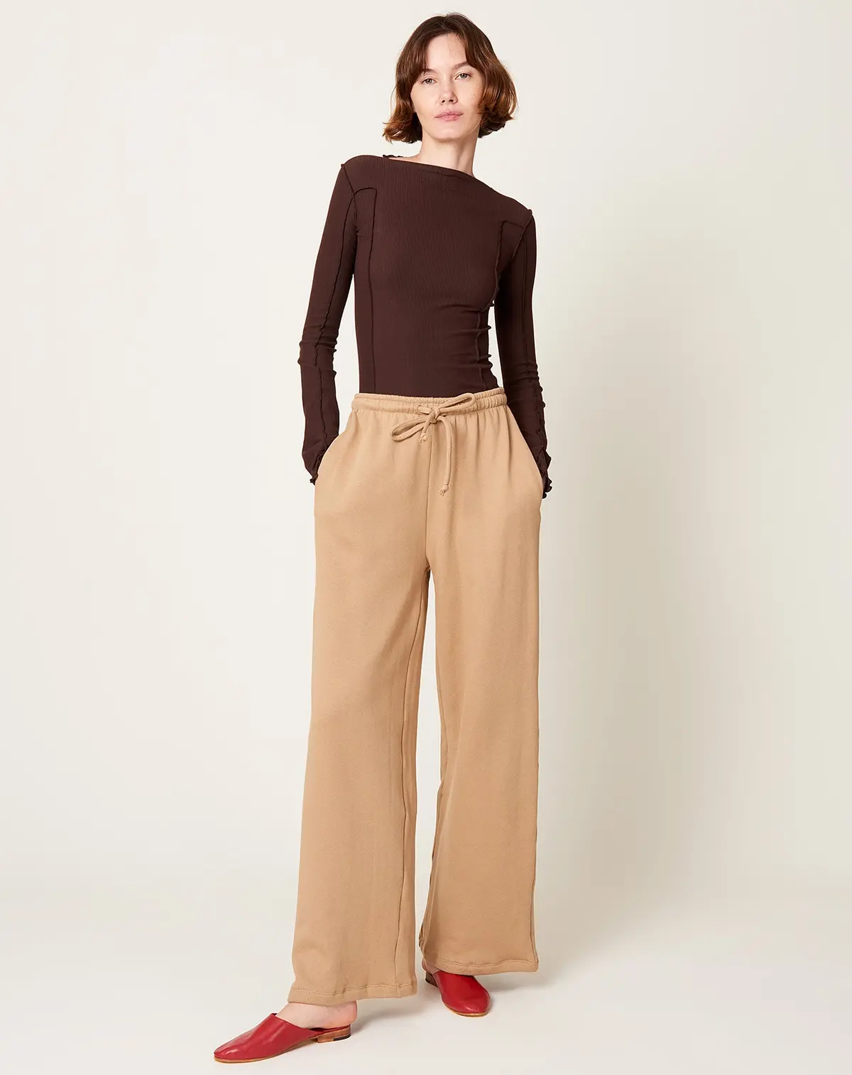 Ordu Sweatpants In Beige 1