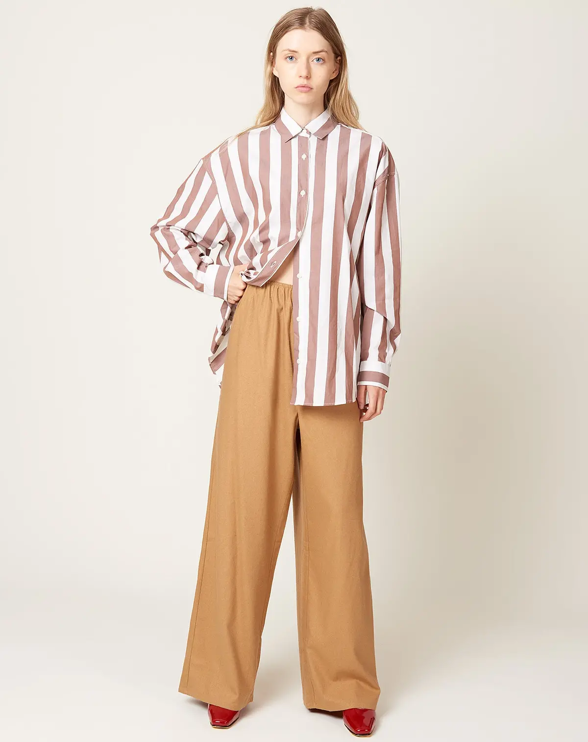 Stoa Pants In Bath Brown 1