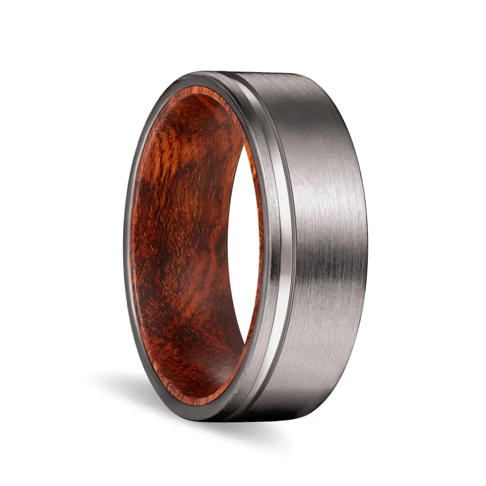 Bashe | Snake Wood, Gunmetal Tungsten Offset Groove 1