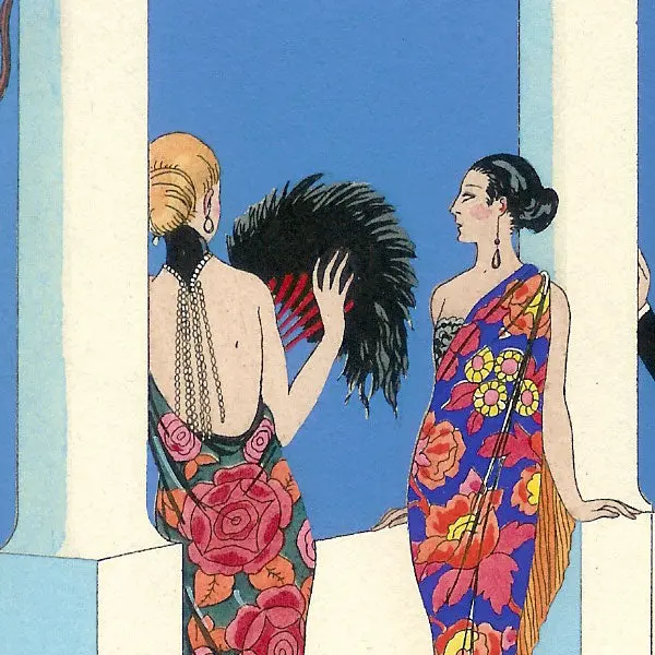 Falbalas Et Fanfreluches, 1923 : Le Goût Des Châles Par George Barbier 2