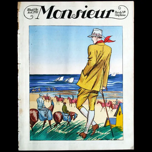 Monsieur, Revue Des Élégances, N20 (1921, Août) 1