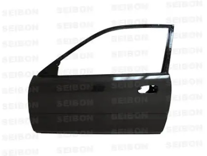 Seibon Oem-Style Carbon Fiber Doors For 1996-2000 Honda Civic 2Dr *Off Road Use Only! (Pair) 1