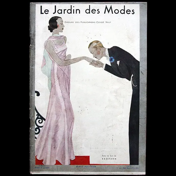 Le Jardin Des Modes, N°140, 15 Mars 1931, Couverture De Jacques Demachy 1