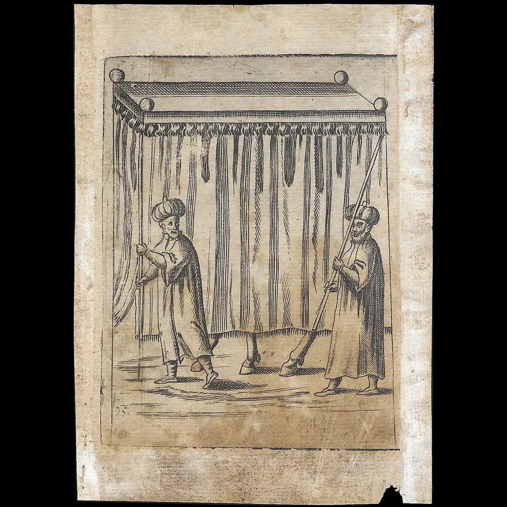 Alessandro Fabri - Diversarum Nationum, Mariée Turque D'après Pietro Bertelli (1594-1596) 1