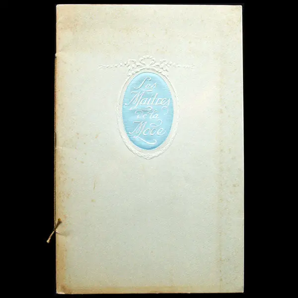 Les Maîtres De La Mode (Paquin, Beer, Worth, Etc.), Illustrations De Toussaint Pour La Baleine De Plumes Weeks (1908) 1