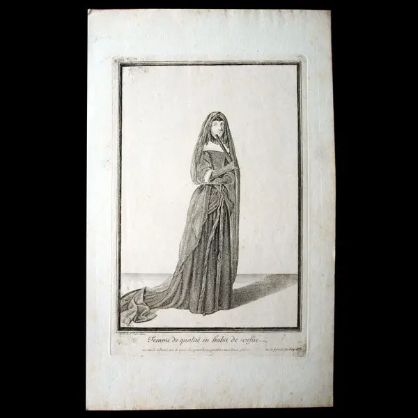 Jean Dieu De Saint-Jean - Femme De Qualité En Habit De Veuve (1678) 1