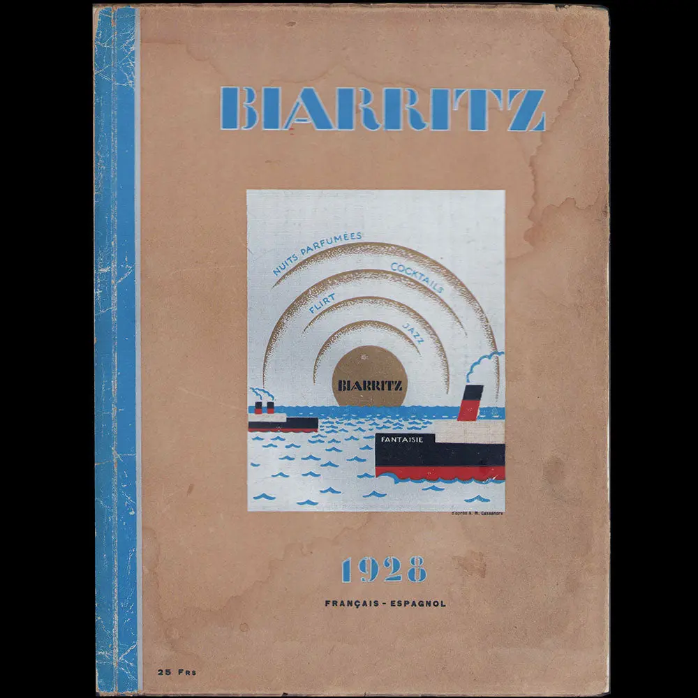 Biarritz, Couverture De Cassandre (1928) 1