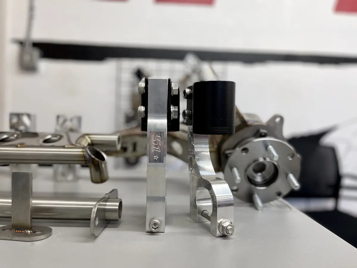 S1 Built Complete Awd Kit: Alpha6 Drag Awd/Rwd/Fwd Rear Trailing Arms With Tubular Style Rear Diff Mount Kit And Billet Forks 3