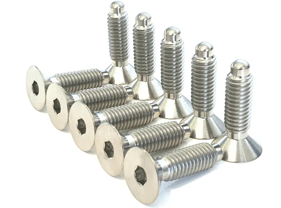 Bk Titanium Weld Front Hub Studs Kit 1