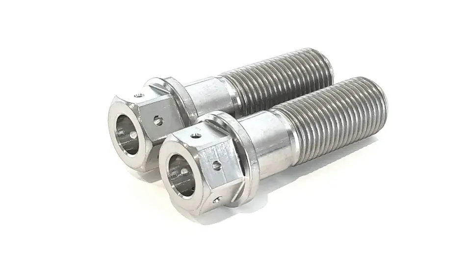 Bk Ti Right Front Single Arm Bolt Kit 1