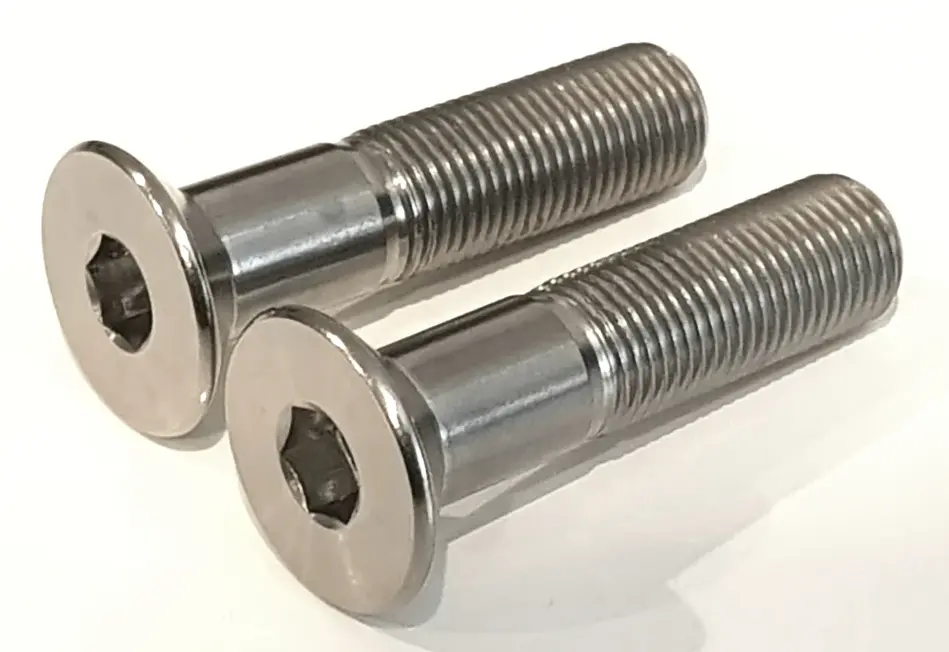 Bk Ti Left Front Brake Mount Combo Arm Bolt Kit 1