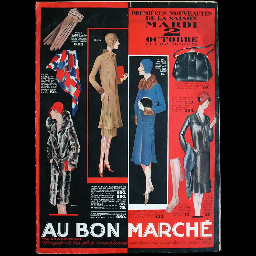 Au Bon Marché - Premières Nouveautés De La Saison (Circa 1925-1930) 1