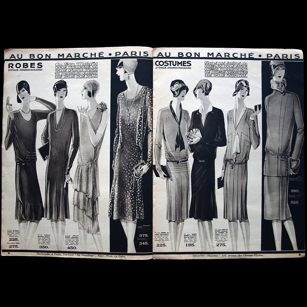 Au Bon Marché - Premières Nouveautés De La Saison (Circa 1925-1930) 2