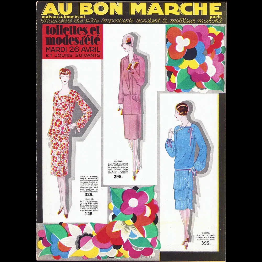 Au Bon Marché - Toilettes Et Modes D'été, Catalogue (1927) 1