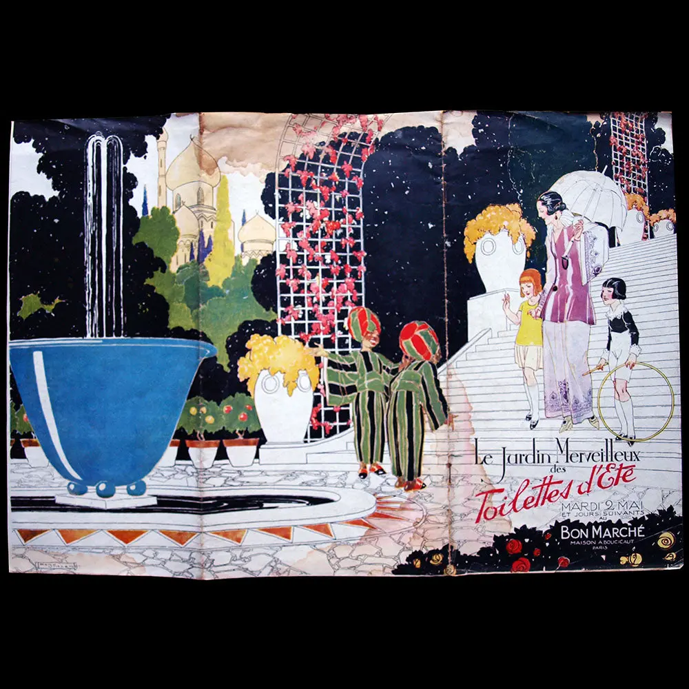 Au Bon Marché - Le Jardin Merveilleux Des Toilettes D'été (1922) 2