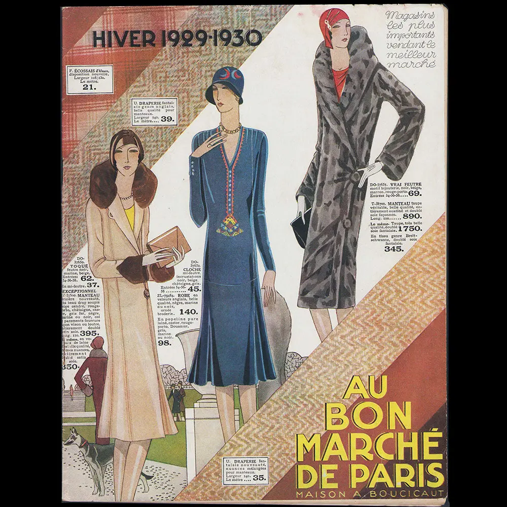 Au Bon Marché, Catalogue De L'hiver 1929-1930 1