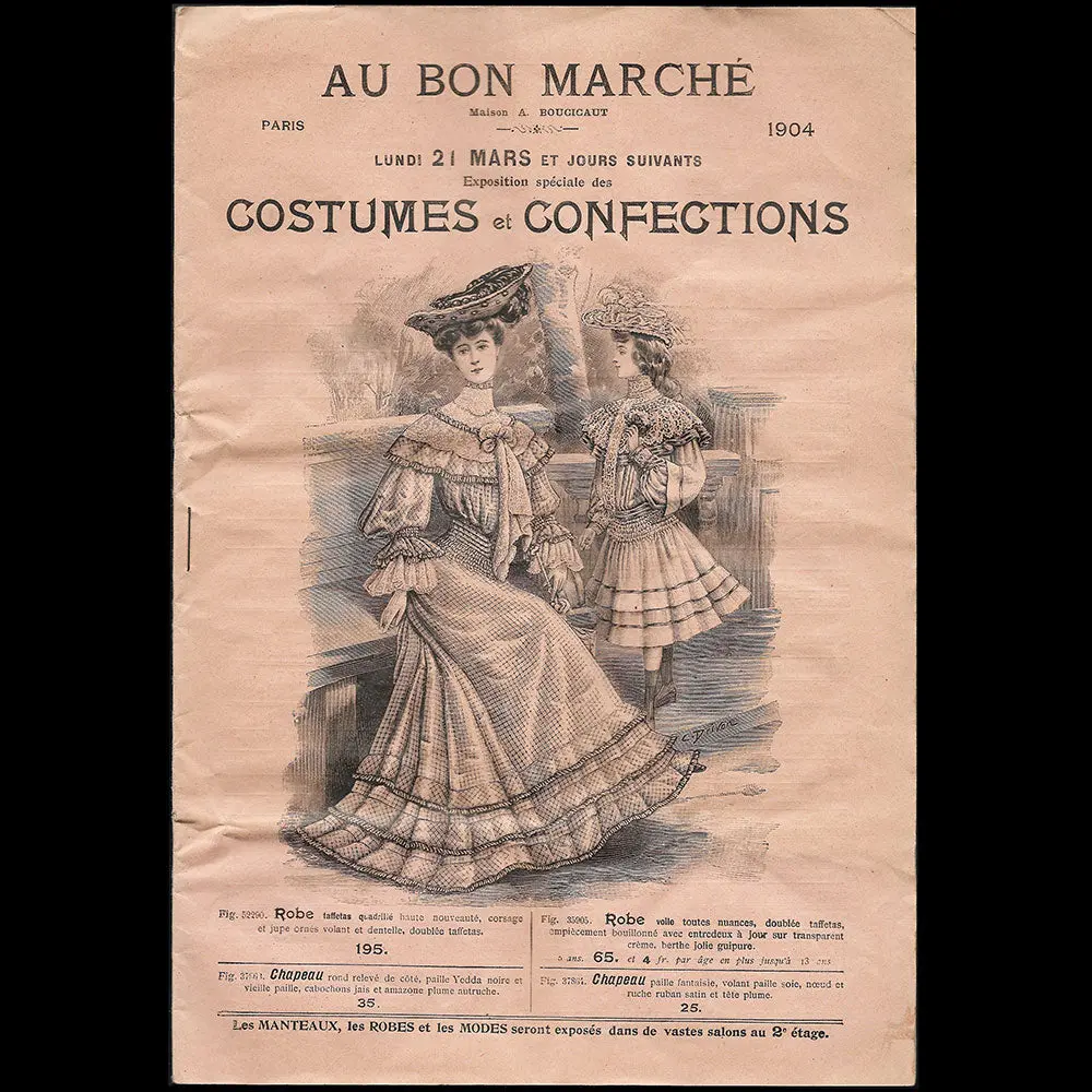 Au Bon Marché - Costumes Et Confections, 1904 1