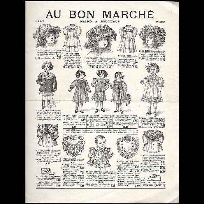 Au Bon Marché - Vêtements Pour Enfants Et Fillettes (1911) 1