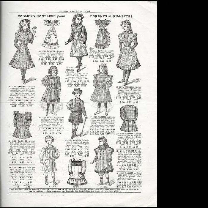 Au Bon Marché - Vêtements Pour Enfants Et Fillettes (1911) 2