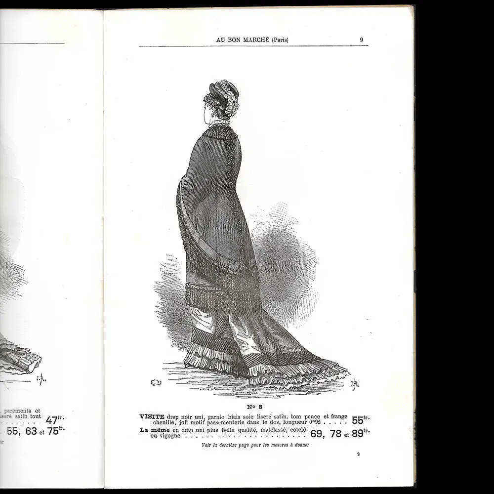 Au Bon Marché - Modèles Des Confections, Hiver 1879-1880 2