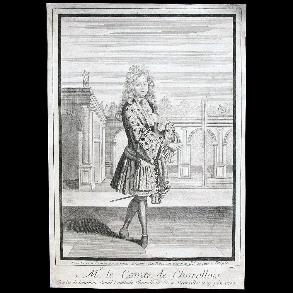Bonnart - Le Comte De Charollois (Circa 1710) 1