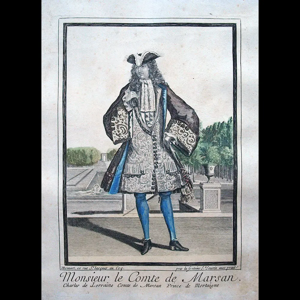 Bonnart - Charles De Lorraine, Monsieur Le Comte De Marsan (Circa 1690S) 1