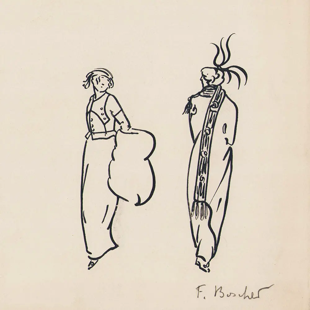 Fourrures Max - Quelques Idées Pour Max, Dessins De Ferdinand Boscher (1914) 1