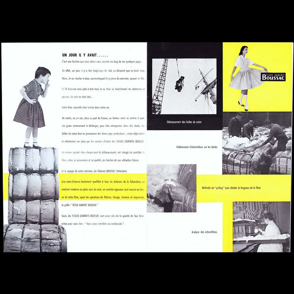Etablissements Boussac - Filature, Tissage, Teinture, Blanchiment, Impression (1950S) 2