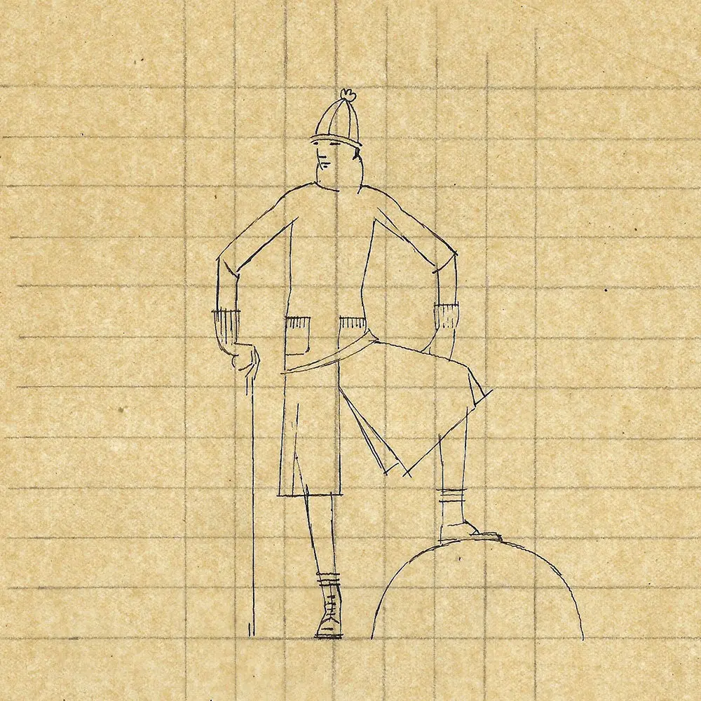 Mary Nowitzky - Projet De Publicité, Dessin De Bernard Boutet De Monvel (Circa 1926) 2