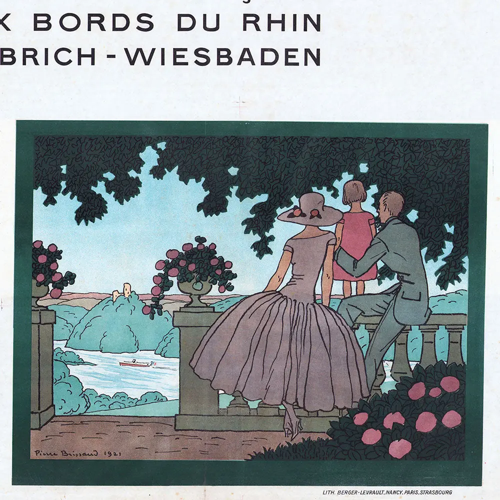Pierre Brissaud - Exposition De L'art Français Aux Bords Du Rhin Biebrich - Wiesbaden (1921) 2