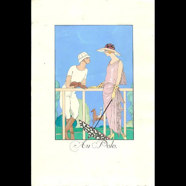 Falbalas Et Fanfreluches, 1924 : Au Polo De George Barbier 1
