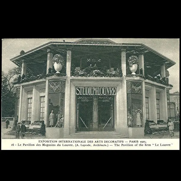 Studium-Louvre, Pavillon Des Magasins Du Louvre À L'exposition Des Arts Décoratifs (1925) 1