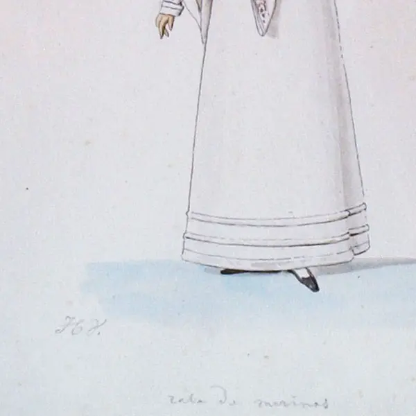Horace Vernet - Dessin Pour Le Journal Des Dames Et Des Modes (1817) 2