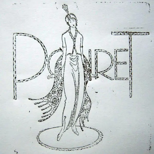 Poiret - Tampon Poiret, Circa 1913-1914 1