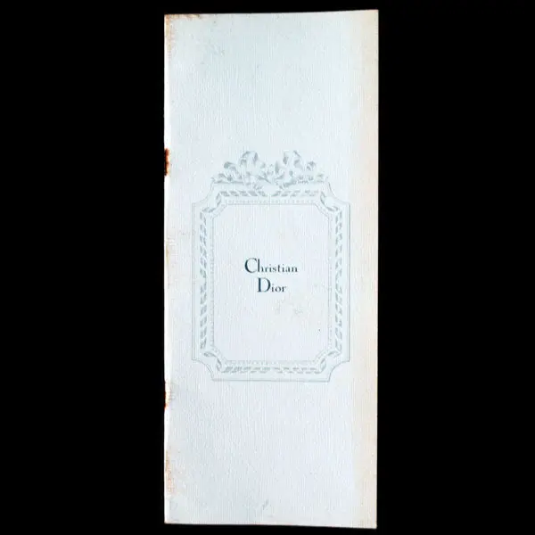 Documents Relatifs À La Confection Américaine De Lingerie Christian Dior (1962-1963) 1