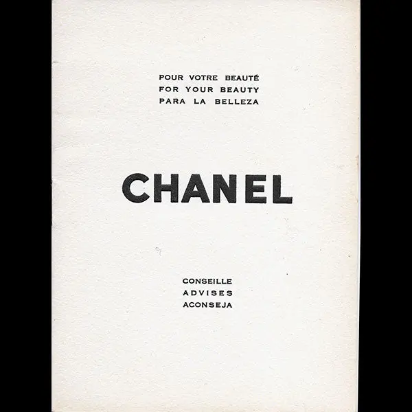 Chanel Parfums - Pour Votre Beauté Chanel Conseille (Circa 1948) 1