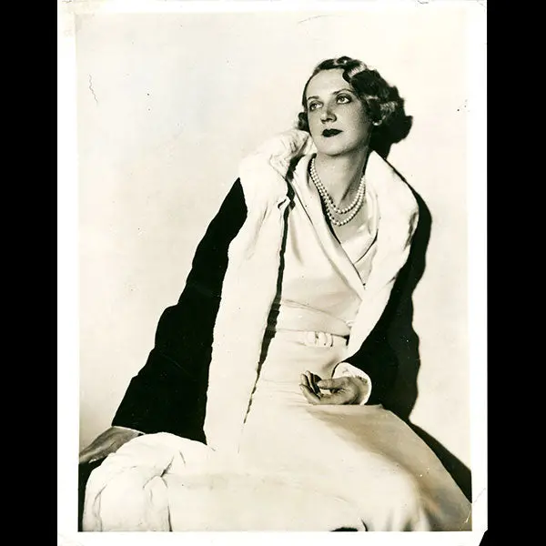 Augustabernard - Robe D'après-Midi En Satin (1932) 1
