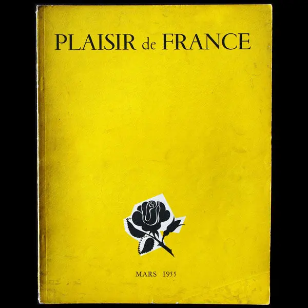 Plaisir De France - Christian Dior Habille En Majuscules (1955) 1