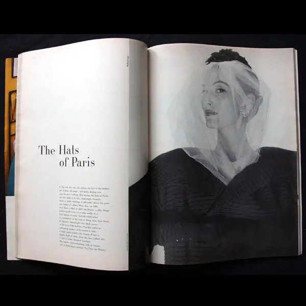 Harper's Bazaar (1954, Avril), Couverture De Louise Dahl-Wolfe 2