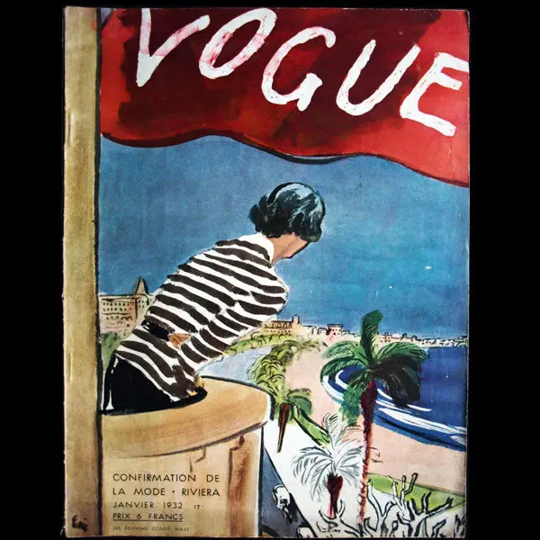 Vogue France (1Er Janvier 1932), Couverture D'eric 1