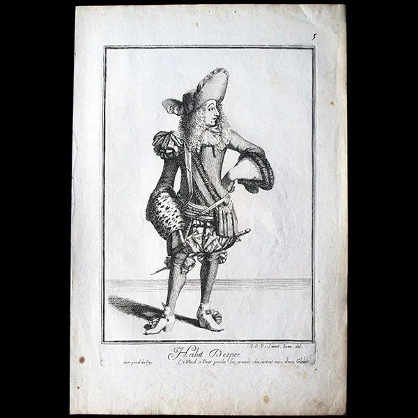 Jean Dieu De Saint-Jean - Habit Déspeé (Circa 1675-1677) 1