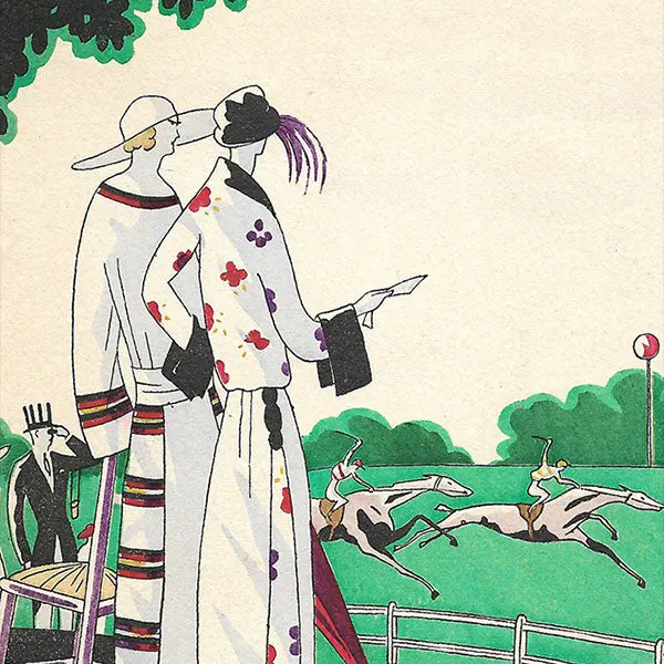 A. Grassin Et Fils - Carte D'invitation Illustrée Par Edouard Halouze (Circa 1920S) 2
